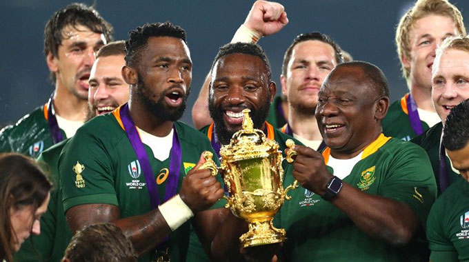 President congratulates Springboks | The Sunday News