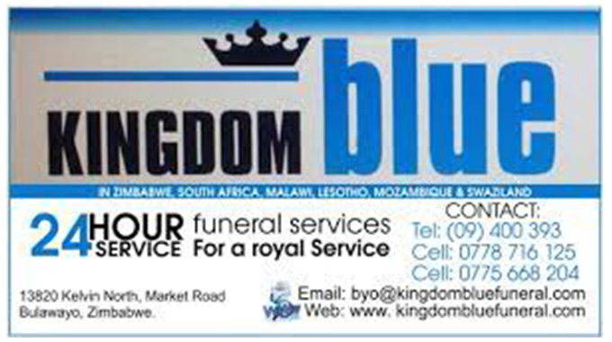 Welcome to Kingdom Blue Funeral Service | The Sunday News